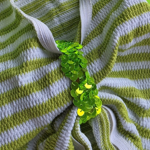 Rubie's Green Harem Belly Dancer Costume Size Medium - Picture 6 of 16